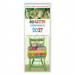 CAL IO GATTO 2027 DA SCRIVERE 16,5X44  -
