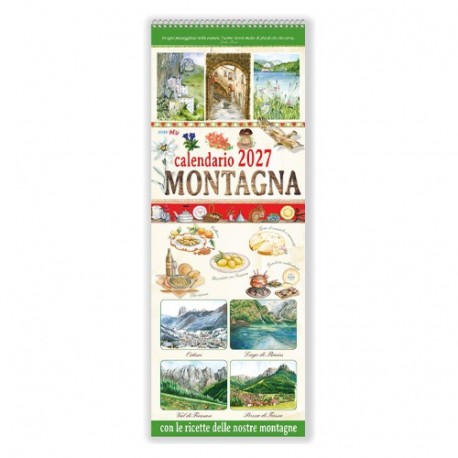 CAL MONTAGNA 2027 DA SCRIVERE 16,5X44  -