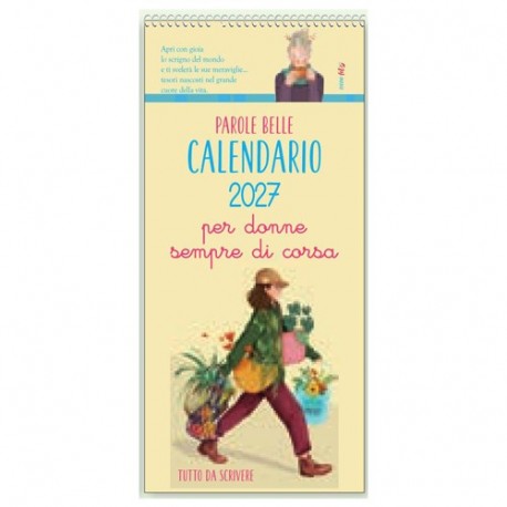 CAL PAROLE BELLE 2027 DA SCRIVERE 20X43