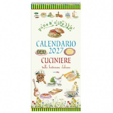 CAL RICETTE 2027 P&C DA SCRIVERE 20X43