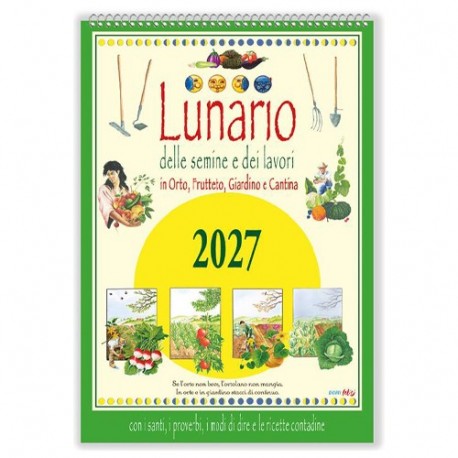 CAL LUNARIO DELLE SEMINE 2027 27X39  -