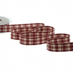 NASTRO TARTAN SCOZZESE 25MM  - T27/25