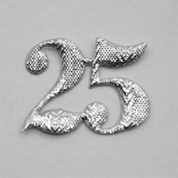 NASTRO VENTICINQUESIMO ARGENTO 25PZ  -