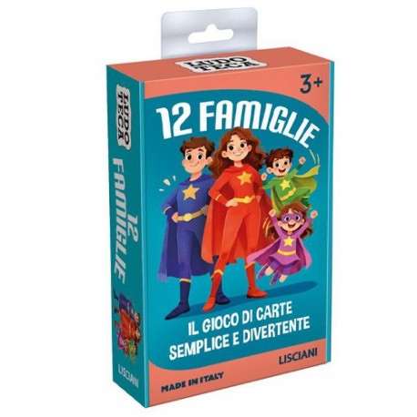 LISC. LE CARTE DEI BAMBINI DODICI FAMIGL