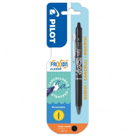 PENNA PILOT FRIXION CLICKER 0,7 NERA
