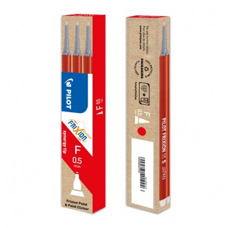 REFILL FRIXION SET 3PZ 0.5 ROSSO