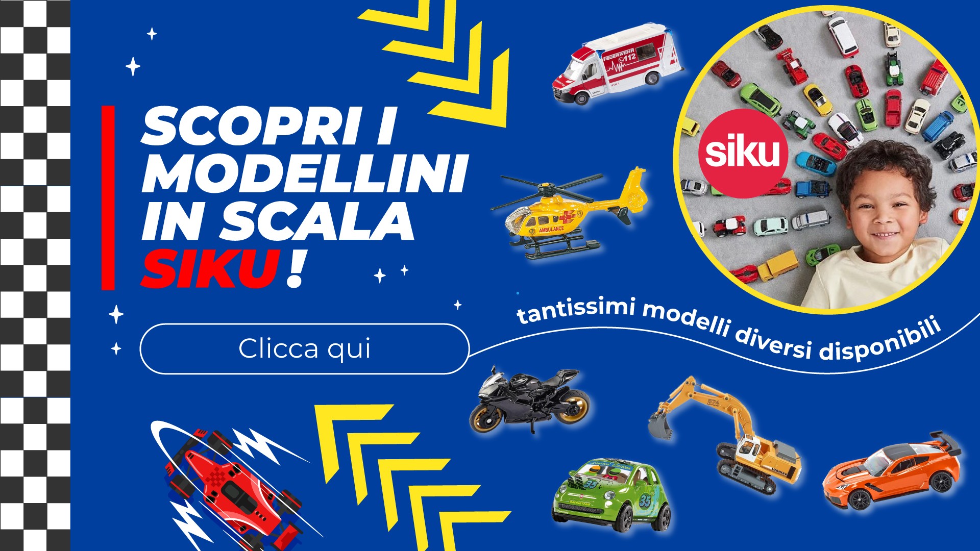 SIKU MODELLINI IN SCALA - MACCHINETTE - NOVITà